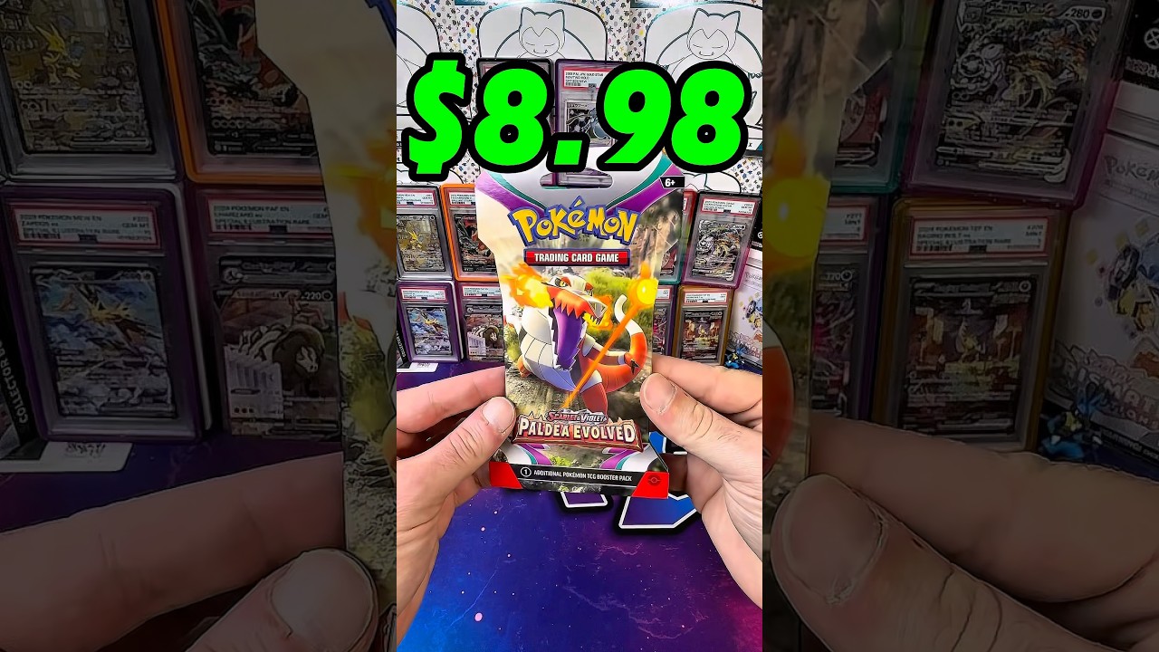 Let’s Play Pokémon Plinko - Episode 72 - Paldea Evolved Sleeved Booster