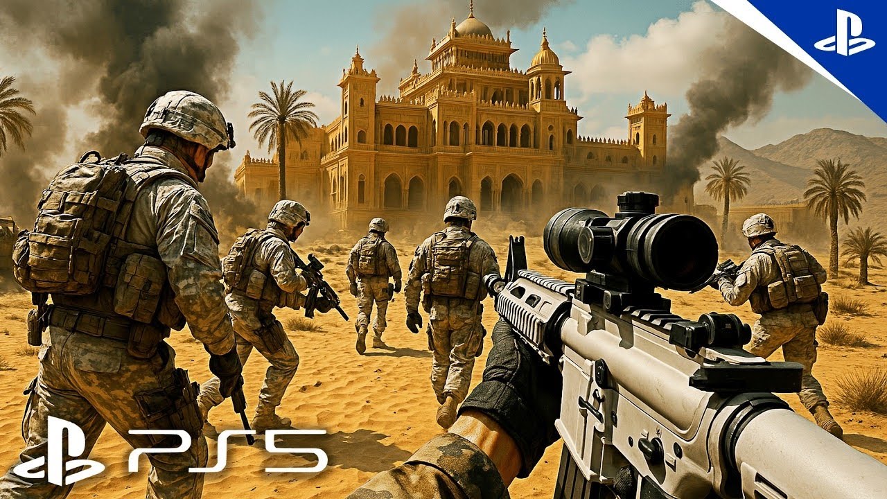 O PALÁCIO DESAPARECE NO CAOS! 🤯 | COD Black Ops 6| Gameplay Imersiva - PARTE 5 (4K 60FPS PS5