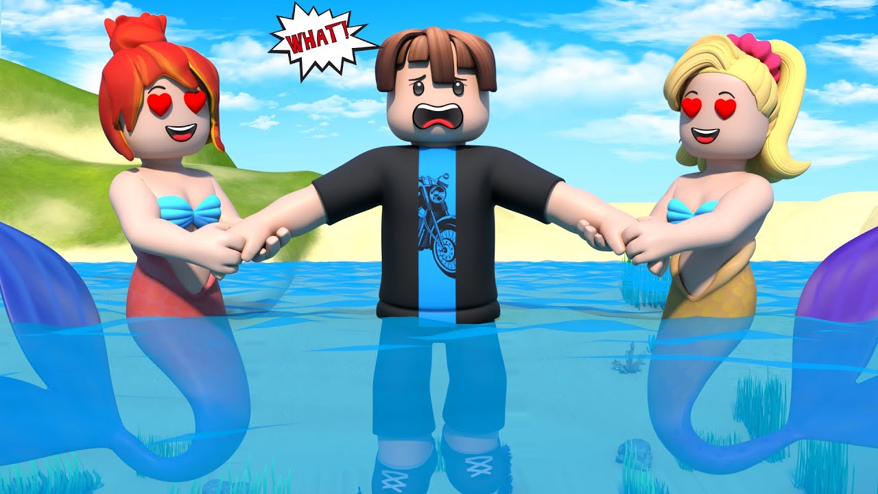 ROBLOX Brookhaven 🏡RP: Crazy Mermaid Love Story in Roblox | Roblox Edgar