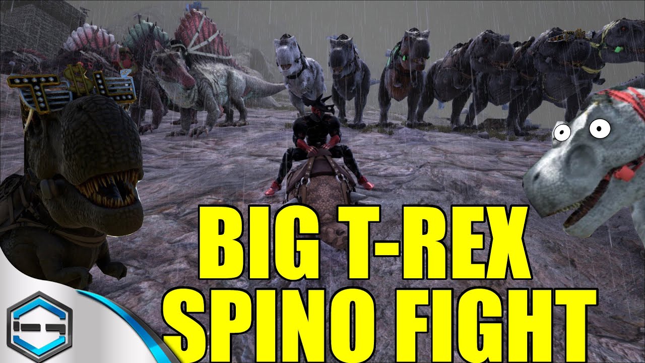 Ark Survival Evolved BIGGEST DINO RAID OFFICIAL SERVER! Part 1 Ep. 18