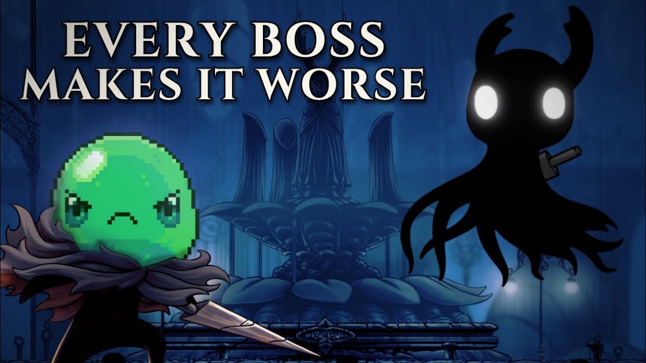 Hollow Knight. but every boss makes it worse