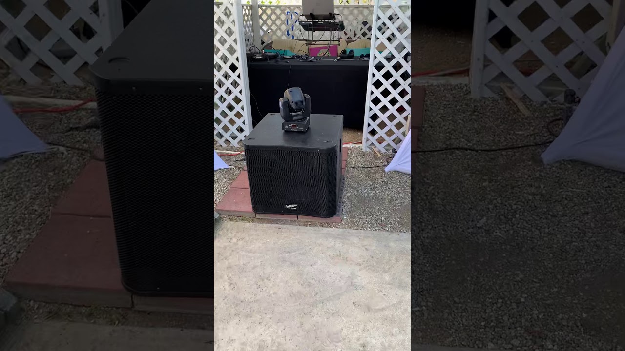 Alto TS312 12" 2-Way Powered Loudspeaker  QSC KW181 Powered Subwoofer