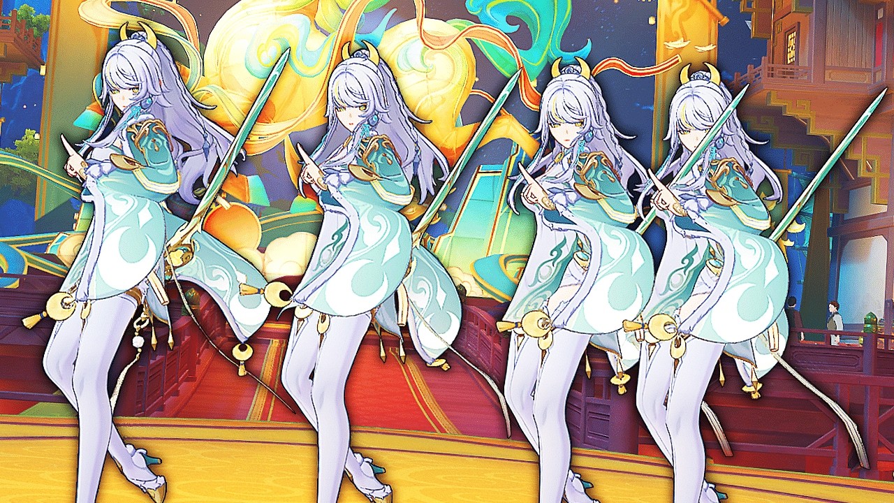 I Actually Broke Genshin Impact with 4 Zibais
