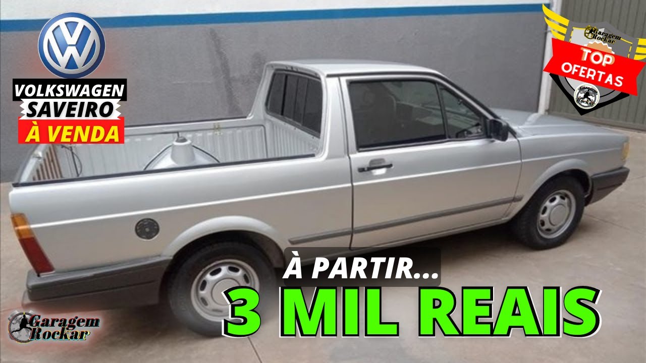 Volkswagen Saveiro Quadrada a venda por[APENAS 3 MIL REAIS!] Top Ofertas Rockar! #saveirobarata #olx