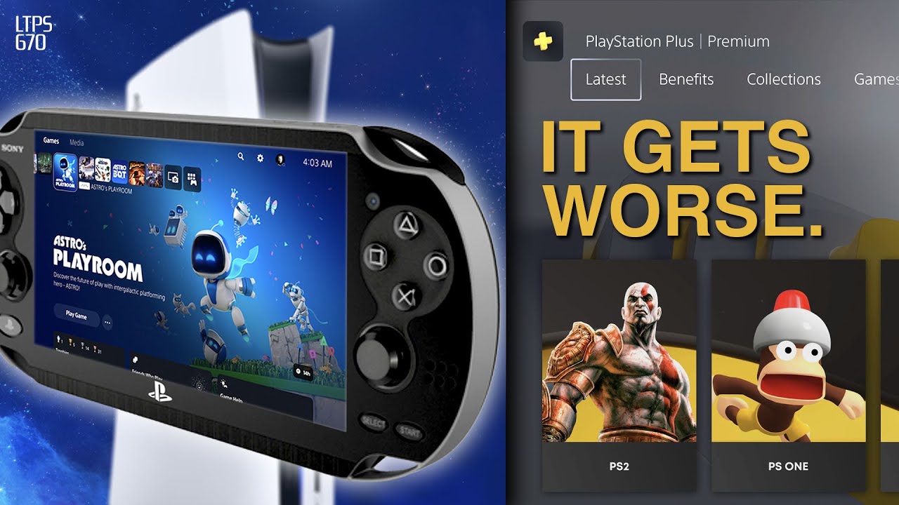 Portable PS5 Rumor Heats Up. | PS Plus Pricing Up Almost Everywhere, Except The US. - [LTPS #670]