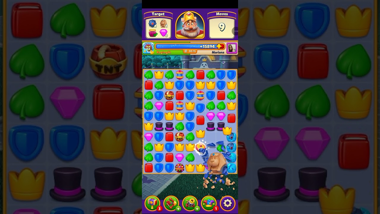 Royal Match lvl 9611-9620
