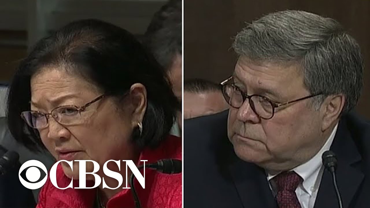 Sen. Mazie Hirono to Barr: 