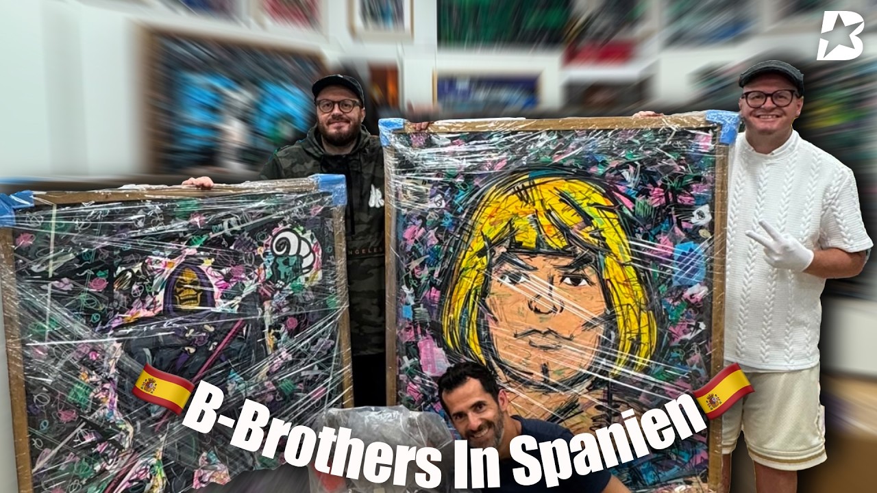 🇪🇸Wir gehen nach Spanien zur Icons Collectibles Show🤯 B-Brothers Store zieht um🥳