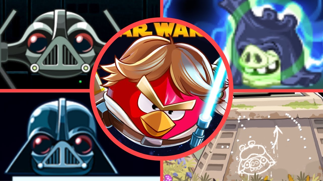 Angry Birds Star Wars Reloaded - All Bosses (Luta dos Bosses)