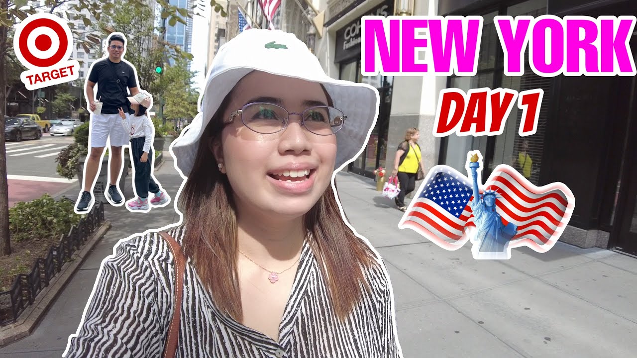 HALF-DAY 1 in NEW YORK! | Madison Square Garden, Penn Station, Target | Gail Lim RN