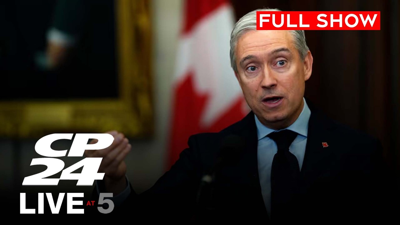 Feds outline new plan to combat extortion  | CP24 Live at Five for Feb.19, 2026