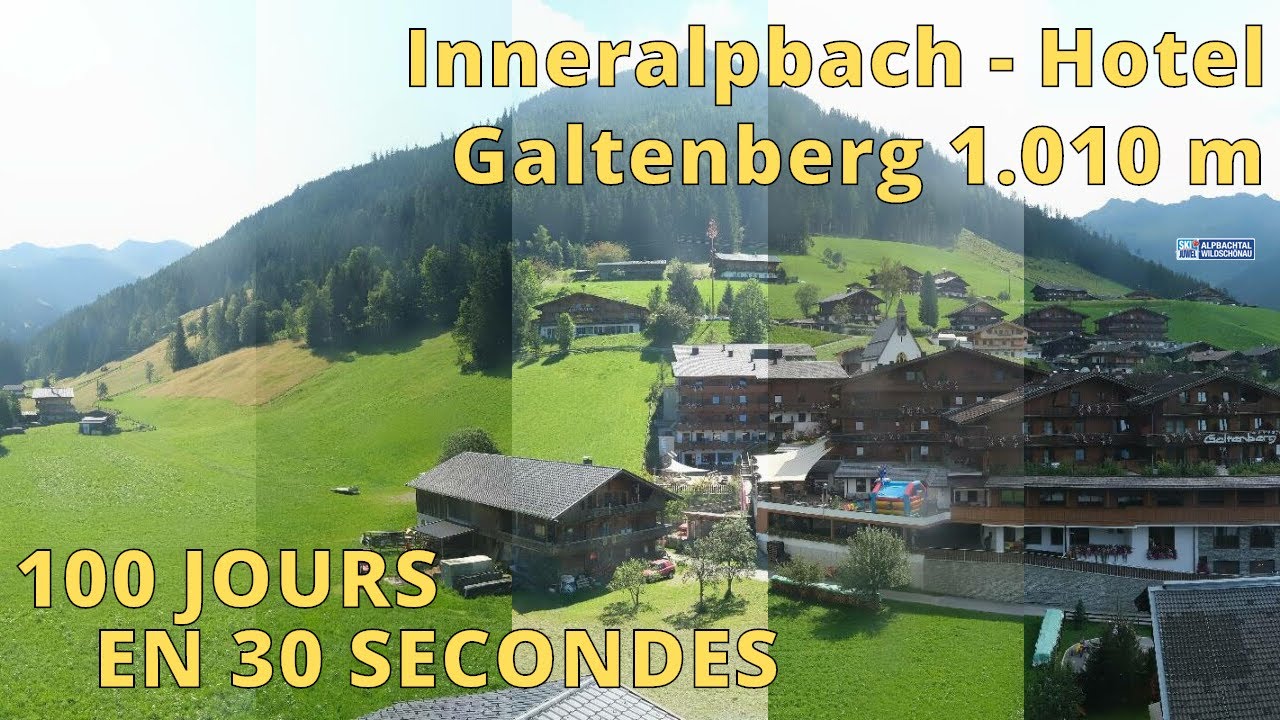 Alpbach / Ski Juwel Alpbachtal Wildsch&ouml;nau ⏩ Timelapse 100 days