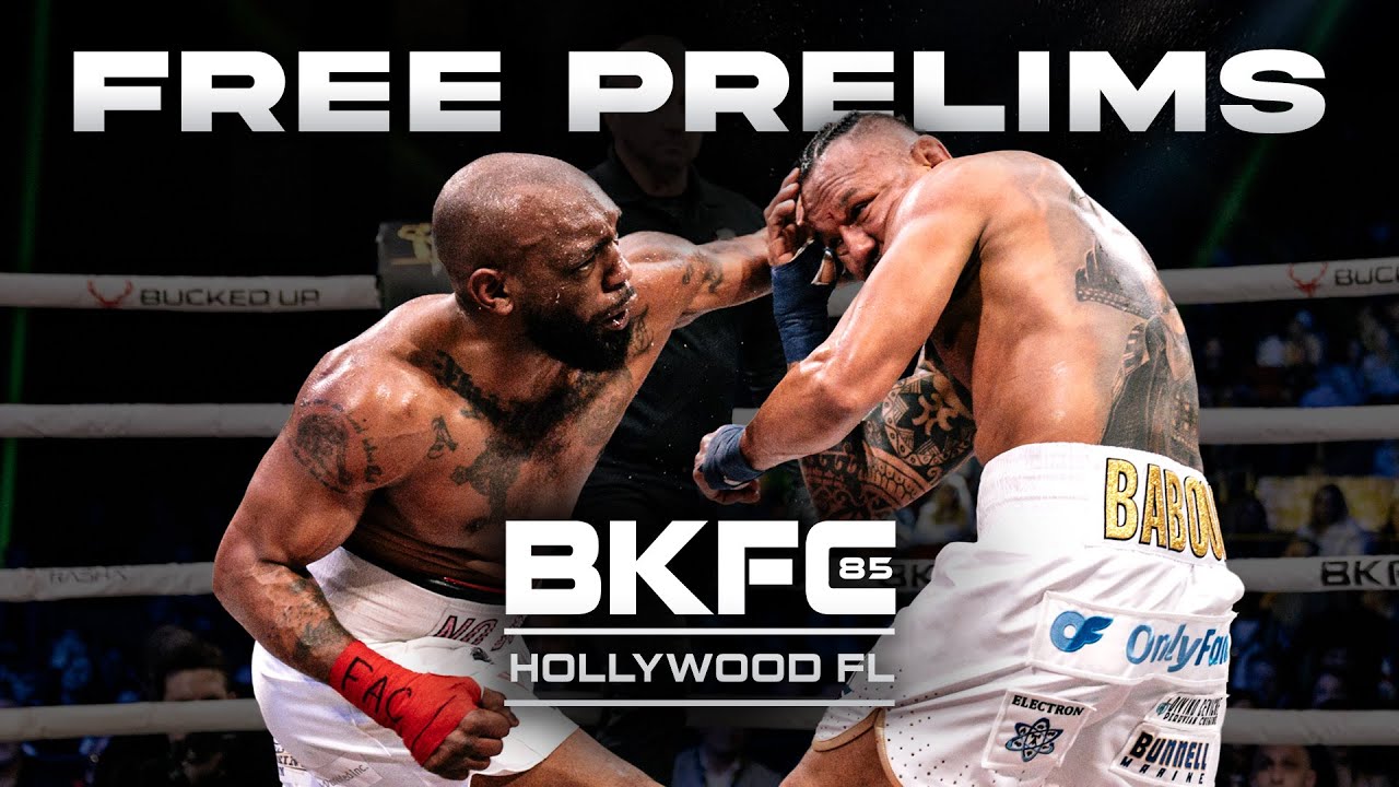 COUNTDOWN TO: BKFC 85 HOLLYWOOD TROUT vs PALOMINO 2 and FREE LIVE FIGHTS!