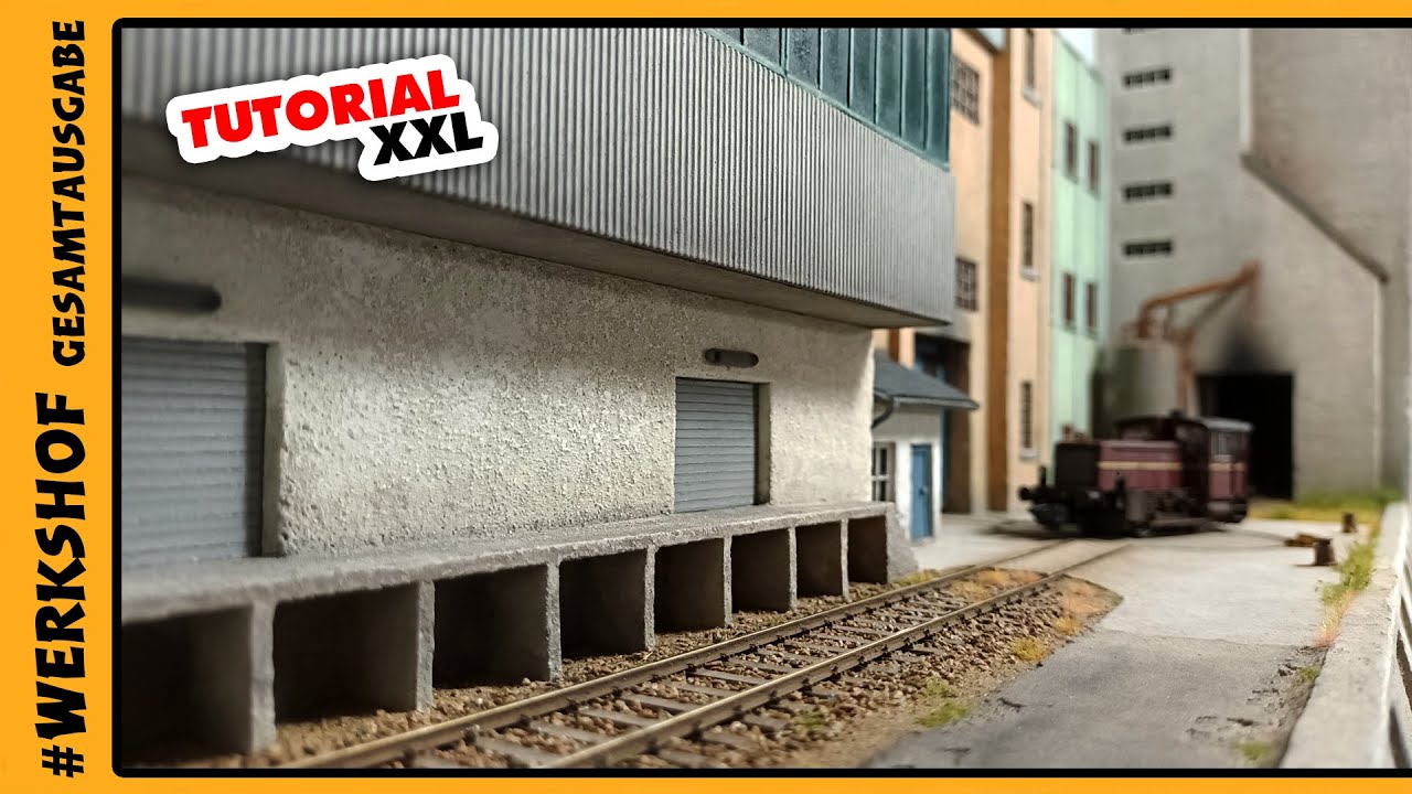INDUSTRIE-Areal EINFACH + PREISWERT aus Resten! H0 Modellbau TUTORIAL #kunstmichiworld 165
