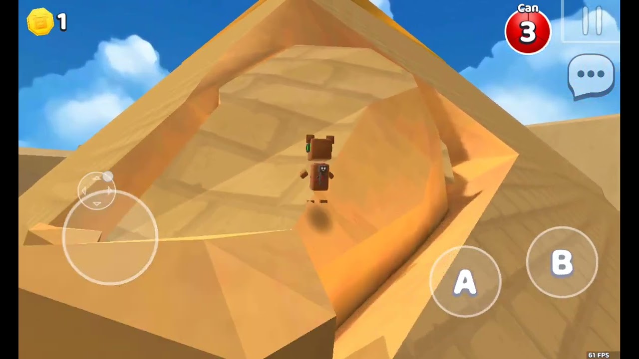 Super bear adventurede bemothep çölünün rabirentini tamamladım