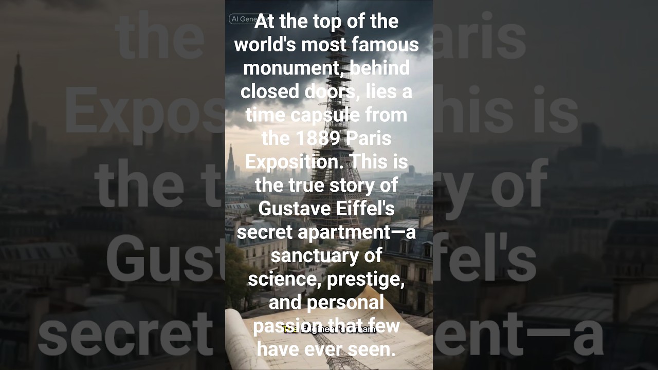 The Secret at the Summit: The True Story of Gustave Eiffel's Hidden Apartment in the Eiffel Tower