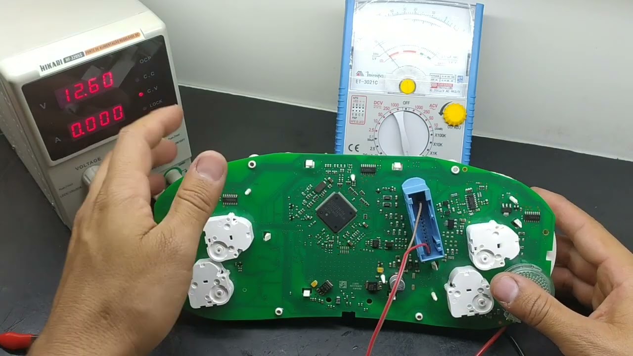 como ligar painel instrumento sem esquema elétrico parte 2