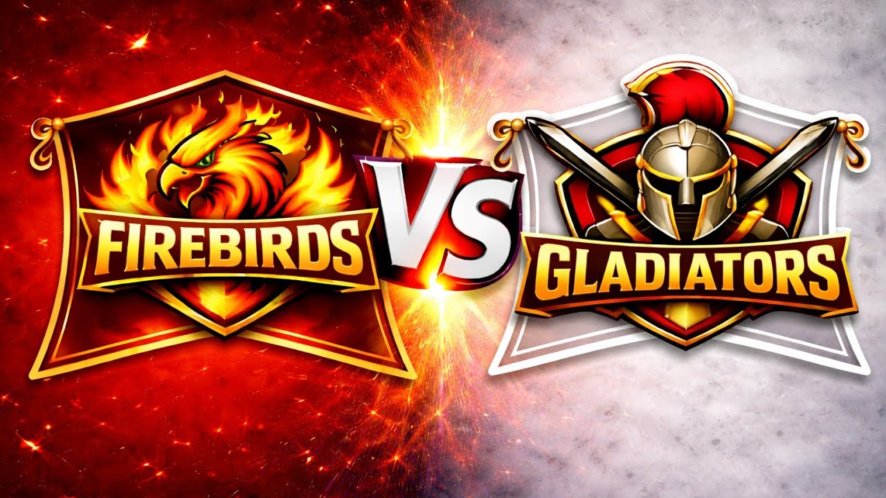 Gladiators ( Woman's ) Vs Firebirds ( Woman's ) ROUND 1 