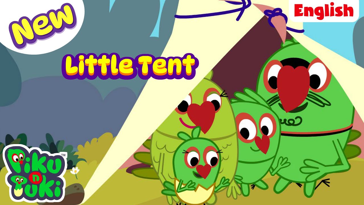 Little Tent | Camping Trip | Animated Stories | English Cartoon | Moral Stories | Piku N Tuki