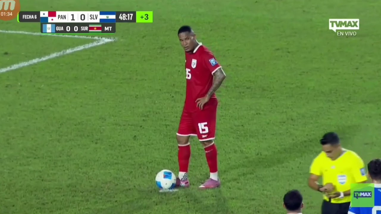 🇵🇦 Panamá 2 - 0 El Salvador 🇸🇻 Golazo De Erick Davis Aumenta La Ventaja ⚽️ Audio TVN Radio 96.5
