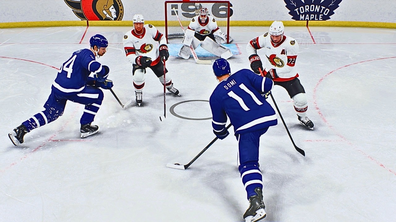 NHL 25 Toronto Maple Leafs vs Ottawa Senators Full Match Next Gen PS5 1080P 60FPS Hockey Gameplay