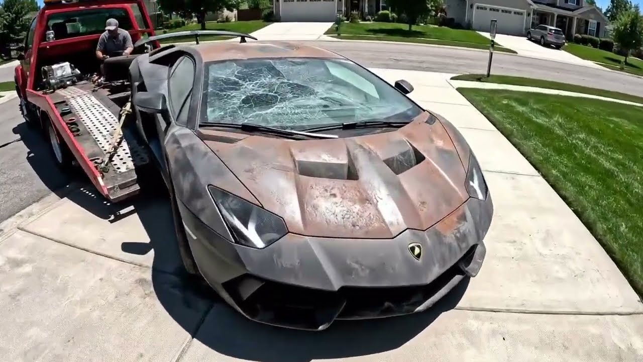 ASMR Restorasi Mobil Lamborghini Veneno