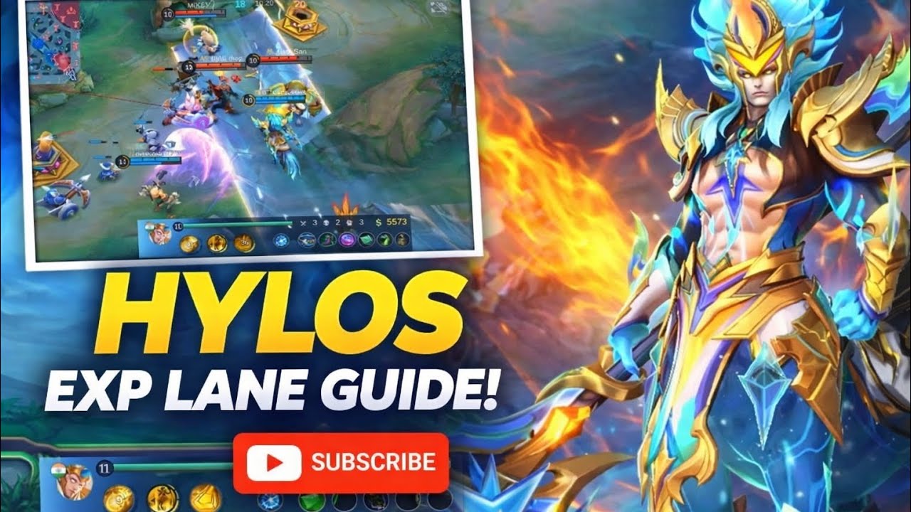 Hylos Exp Lane Gameplay with Damage + Tank.