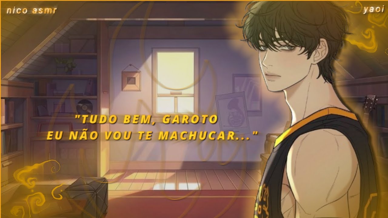 [ASMR] Você dividindo a cama com um valentão... [YAOI]