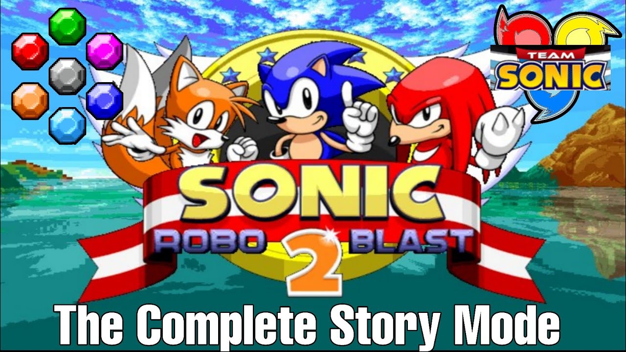 Sonic Robo Blast 2 - Complete Story Playthrough as Team Sonic (All Chaos Emeralds, 1080p/60fps)
