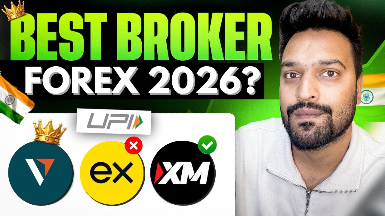 Best Forex Broker for Indian Traders 2026 🇮🇳 | Exness vs XM vs Vantage (UPI & Low Spreads)