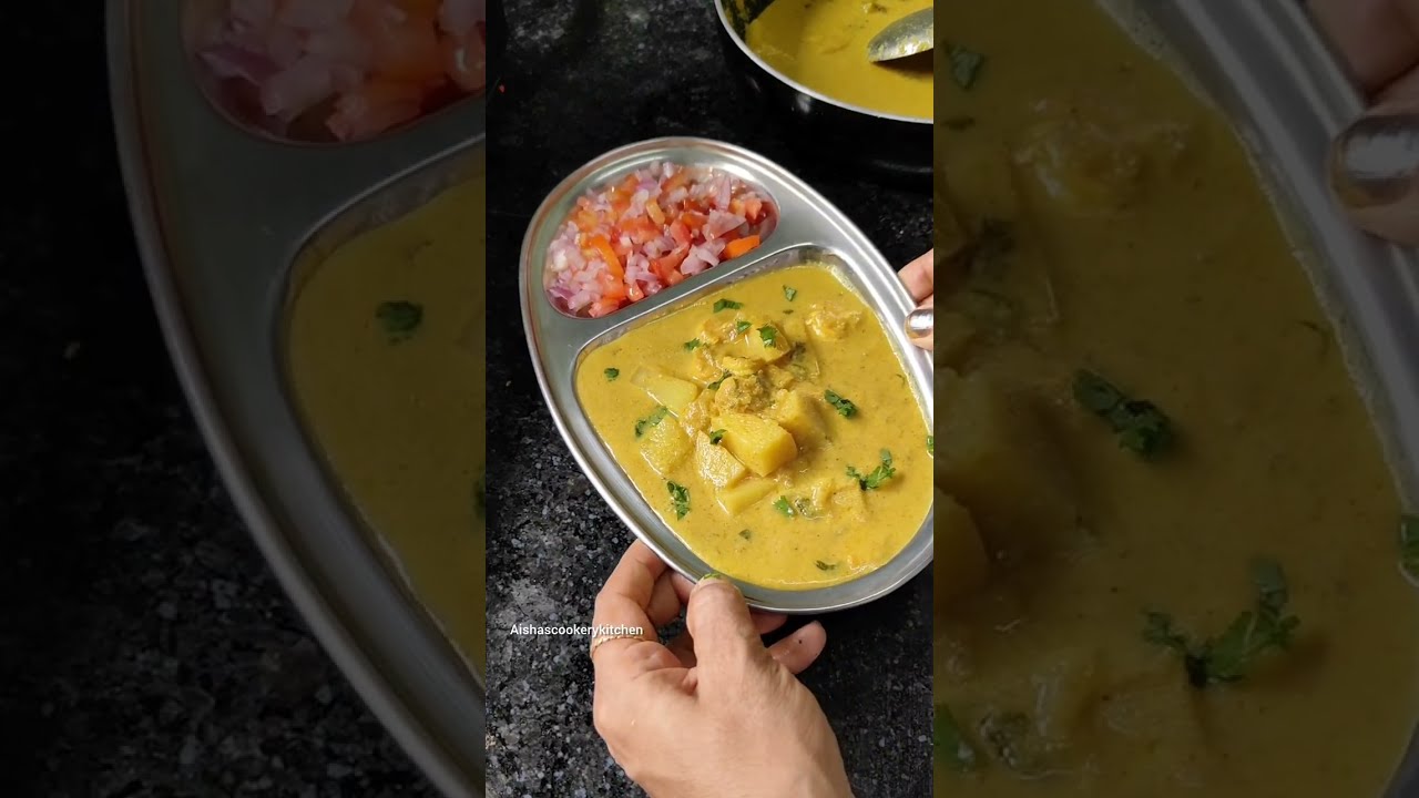 Let's make Goan style prawns masala curry with potato/Prawn bhaji/Sungtachi bhaji/ Recipe in Hindi