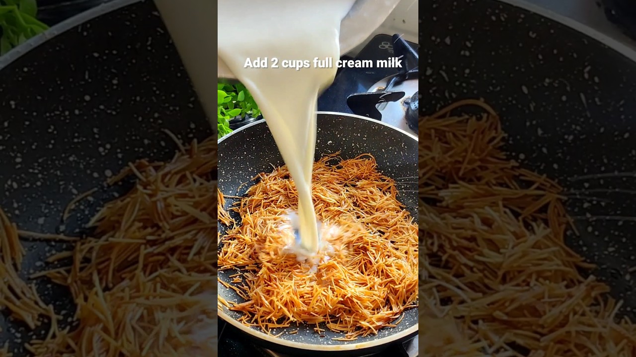 Super Easy 5 Minutes Semai Recipe #shorts