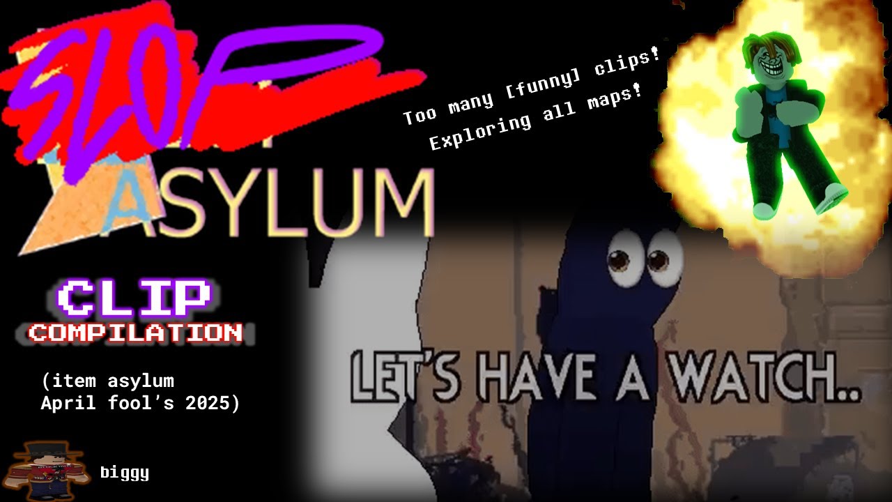Slop Asylum: The Movie (Item Asylum April Fool's 2025 Clip Compilation)