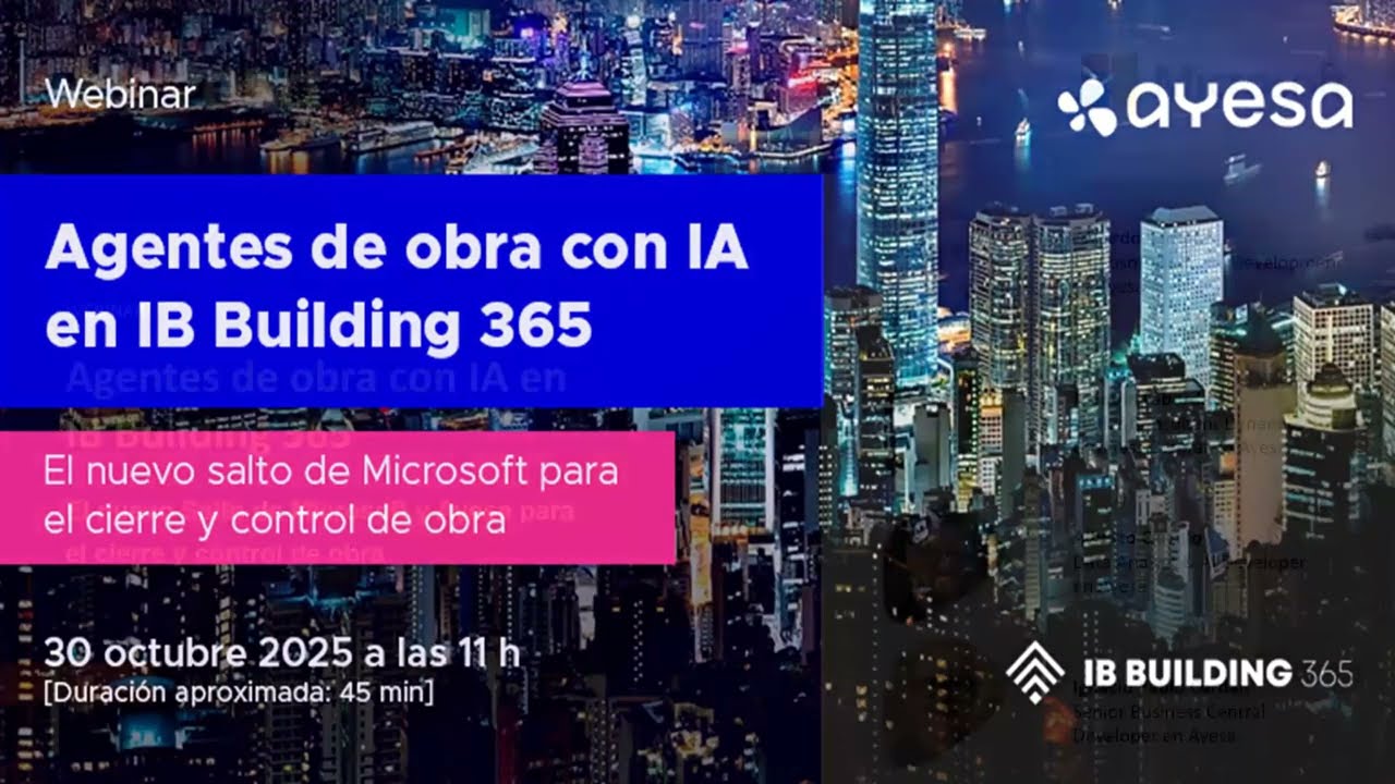 Agentes de obra con IA: el nuevo salto de Microsoft para el cierre y control de obra