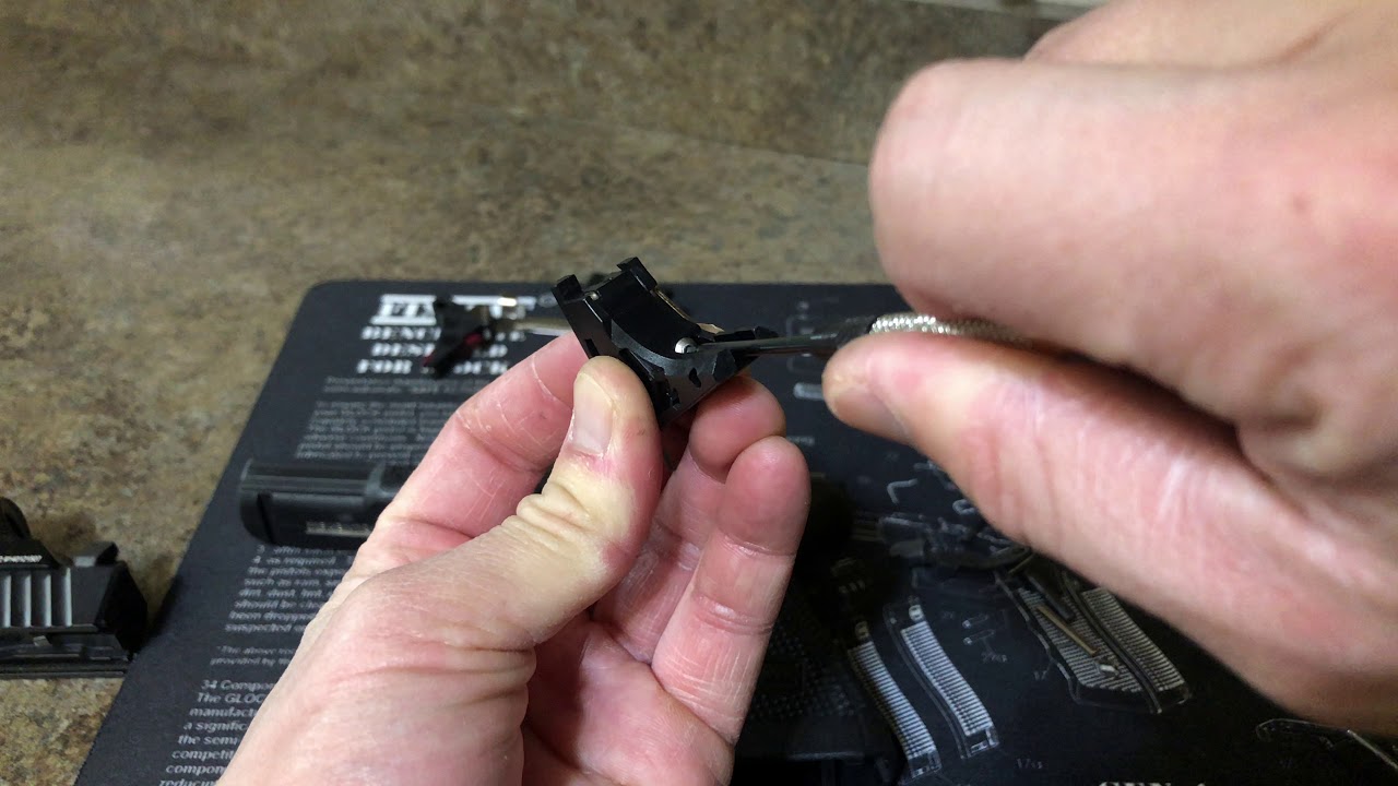 Timney Glock trigger install//Glock 19