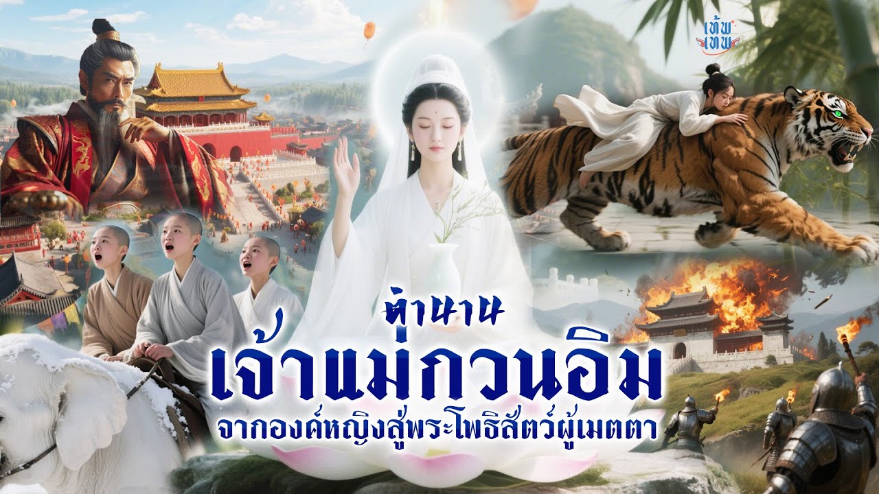 เจ้าแม่กวนอิม ตำนานองค์หญิงผู้เมตตาสู่พระโพธิสัตว์ | เท้พเทพ EP.34