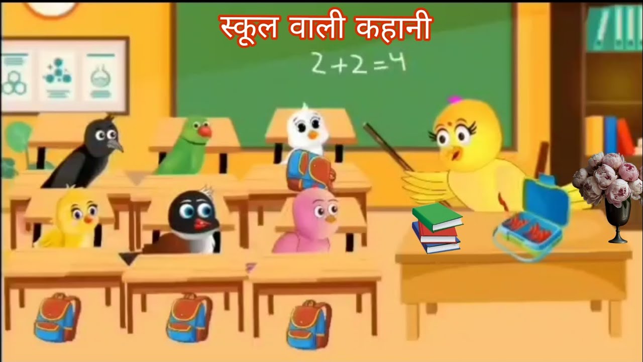 स्कूल वाली कहानी | 17 | 12 / 2025 | Tuni | Chidiya Ka Ghar Cartoon | Acha Acha Kahani