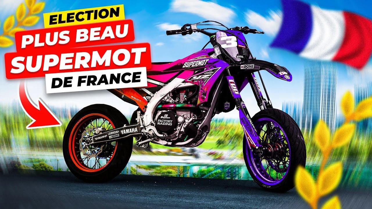 VOTE POUR LE PLUS BEAU SUPERMOTARD DE FRANCE 2022 ! 🇫🇷