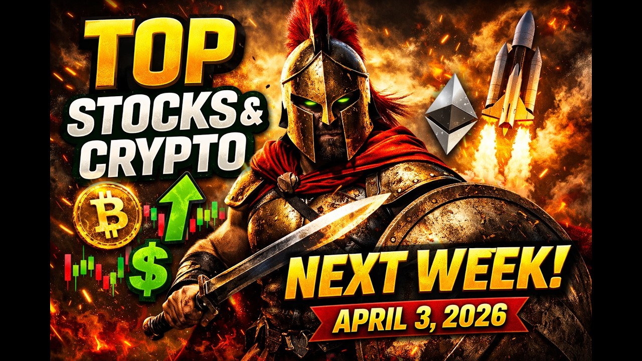 Top Stocks & Cryptos To Watch Next Week 📈 (April 3, 2026 Market Watchlist)