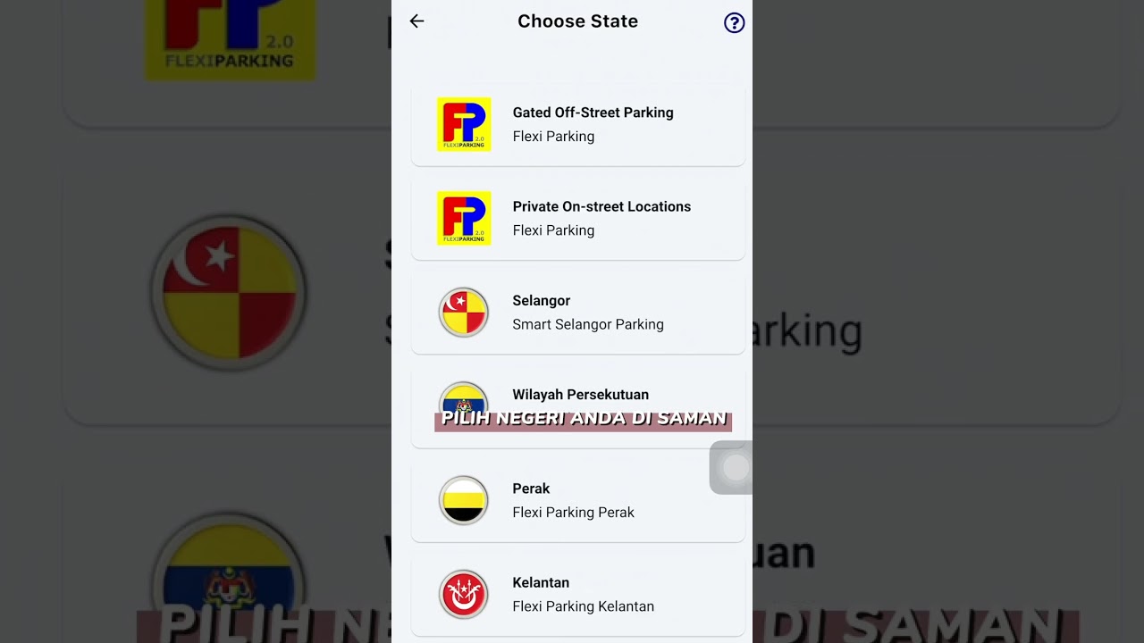 CARA MEMBAYAR SAMAN PARKING ONLINE||
