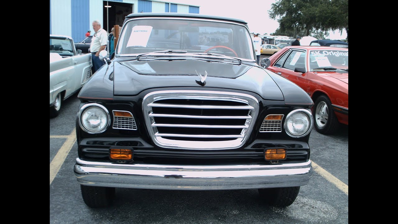 1961 Studebaker Champ Truck Blk ZH111513