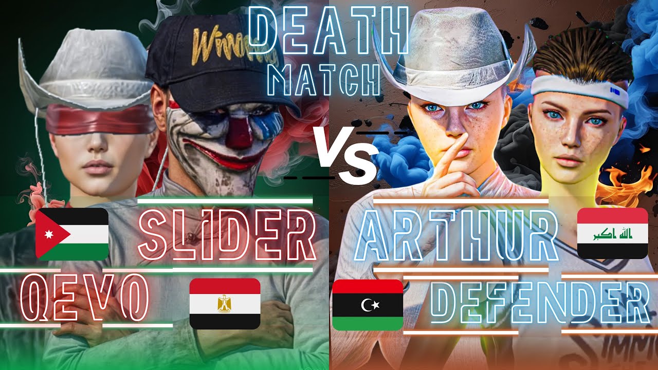 FINAL🏆. SLIDER🇯🇴 & QEVO🇪🇬 vs DEFENDER🇱🇾 & ARTHUR🇮🇶 INTENSE MATCH 🤯 ( REACTION VIDEO ) 😍