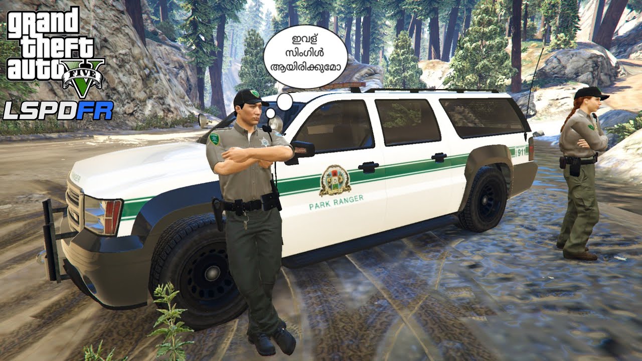 PARK RANGER PATROL IN GTA 5 | GTA 5 LSPDFR MALAYALAM | "MR_ MALAYALI"
