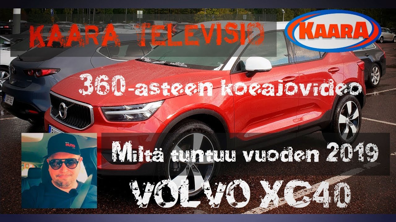 Hyppää kyytiin! 360-koeajovideossa Volvo XC40 T3 Business 2019