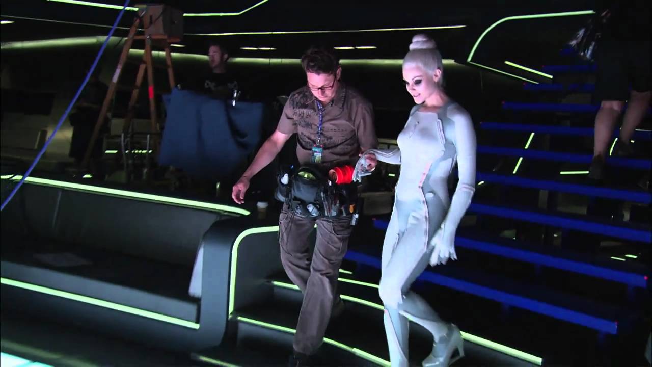 Tron Legacy Behind The Scenes B-Roll Footage Part 1