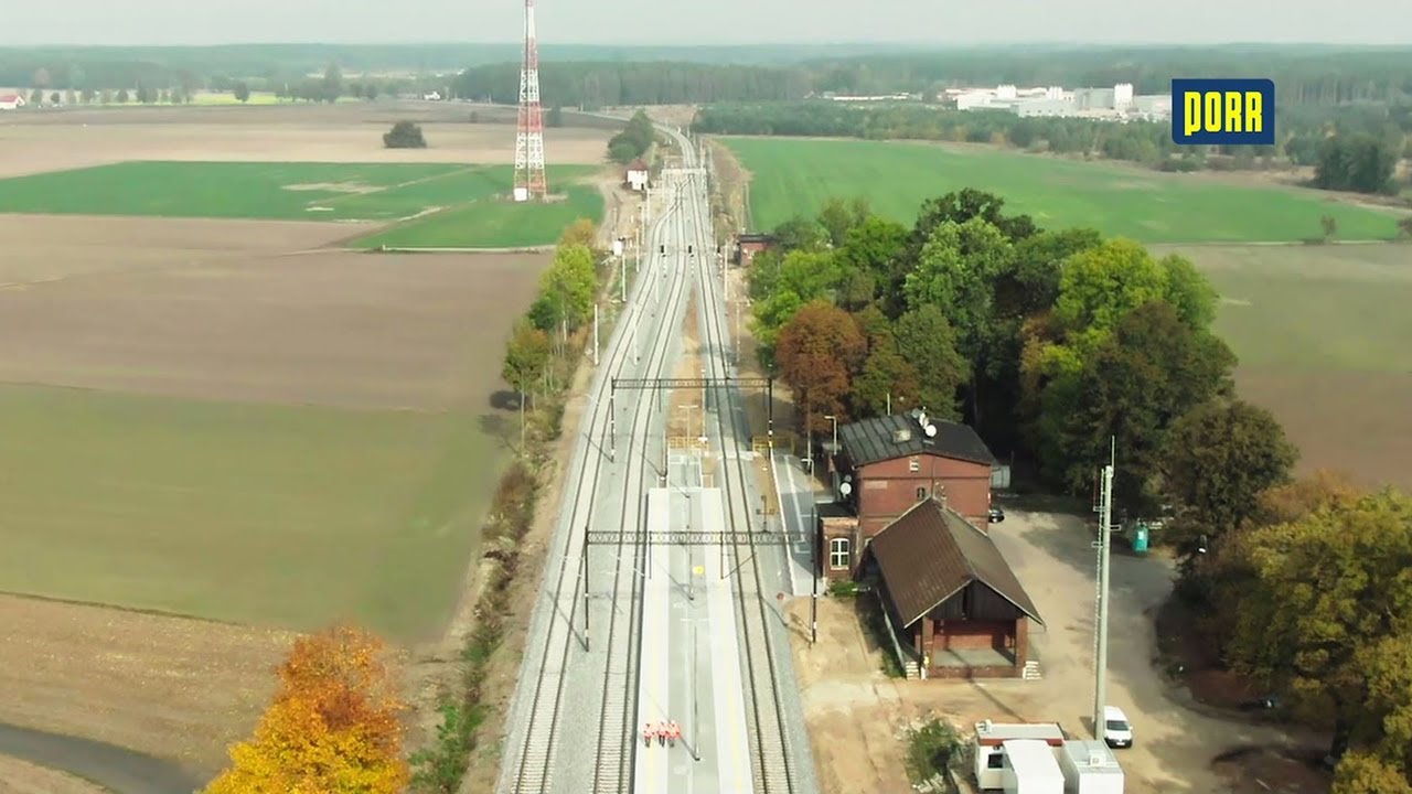 PORR Poland: Commissioning of the railway line 354 Oborniki-Pila in Poland
