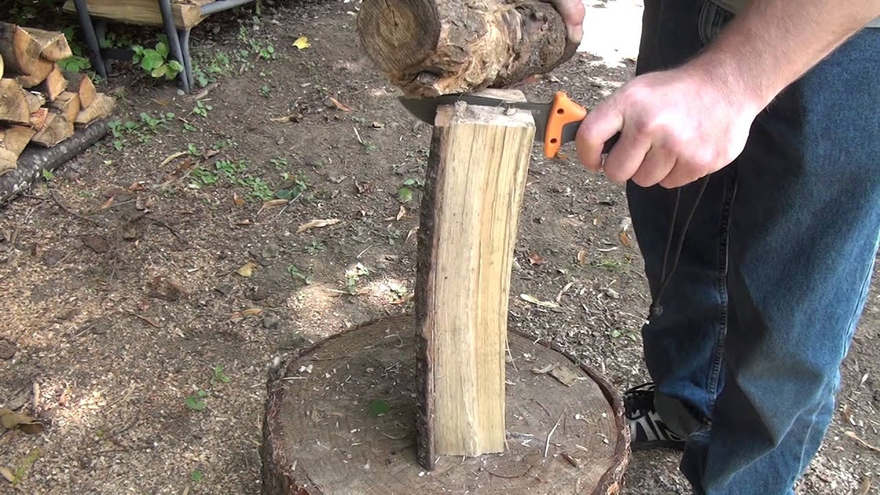 Gerber Bear Grylls Ultamite Survival Knife - Test