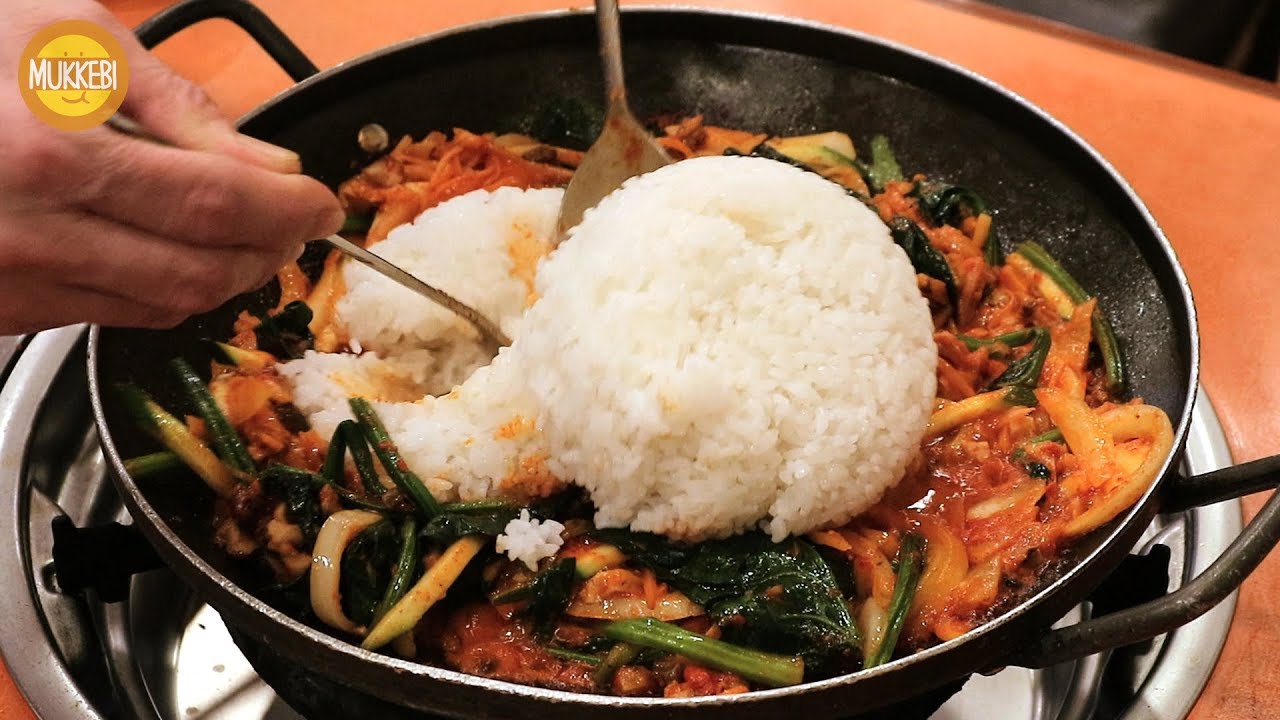 Сеул │ Жареный рис с кимчи │ Kimchi-bokkeumbap │ Корейская еда
