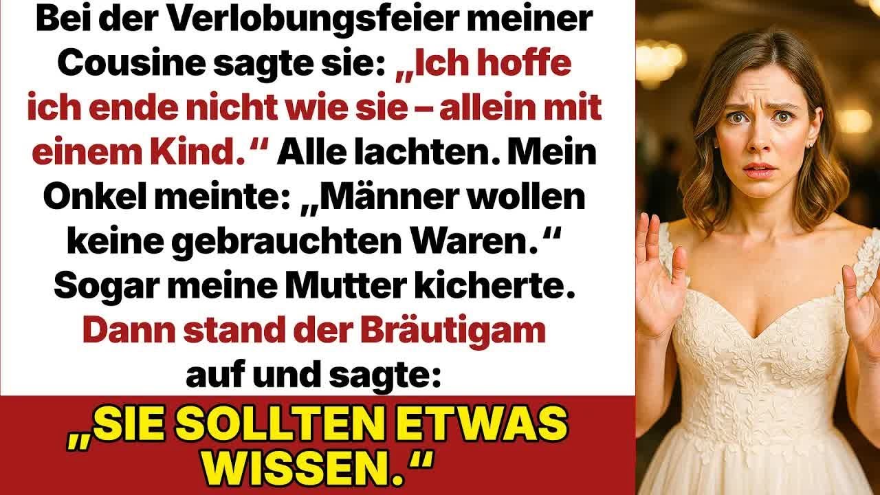 Sie lachten über mich, weil ich alleinerziehend war – bis der Bräutigam verriet, was ich für ihn