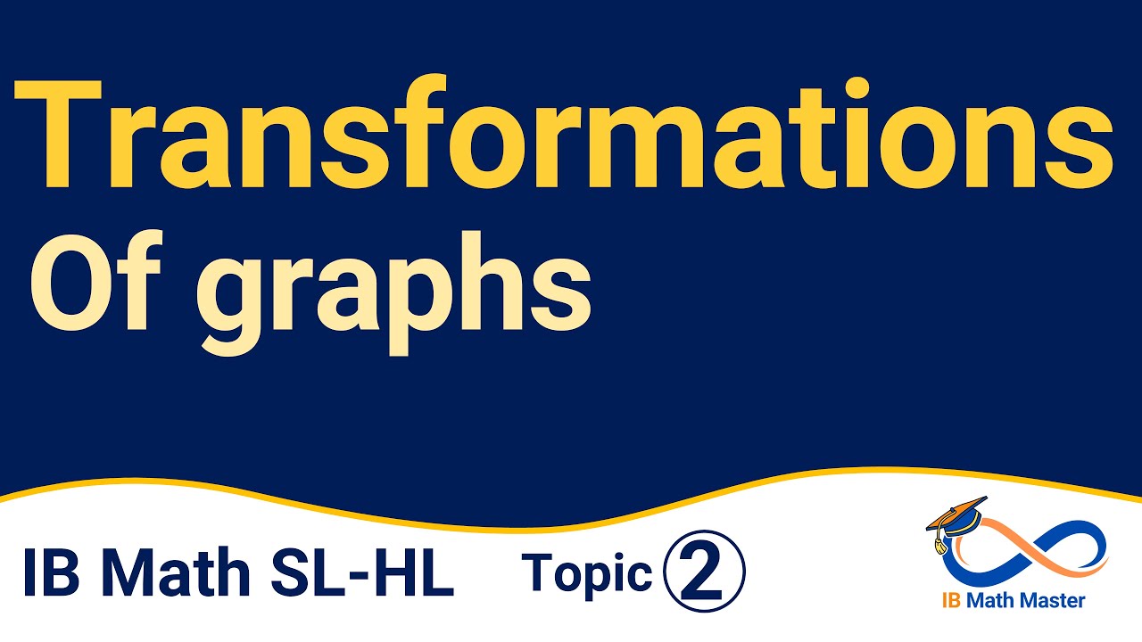 Master Transformations of Functions [IB Math AA SL & HL , AI HL Only]